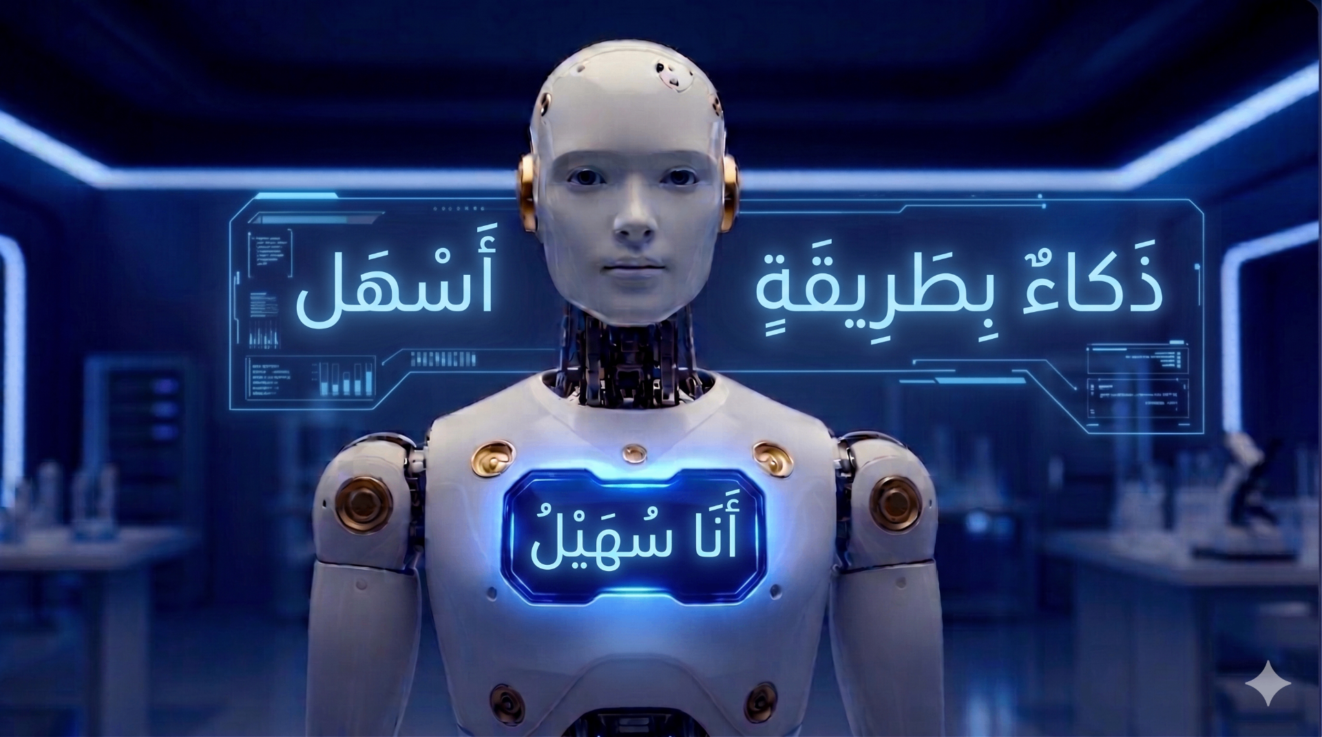 Soubul AI — Suhail humanoid robot